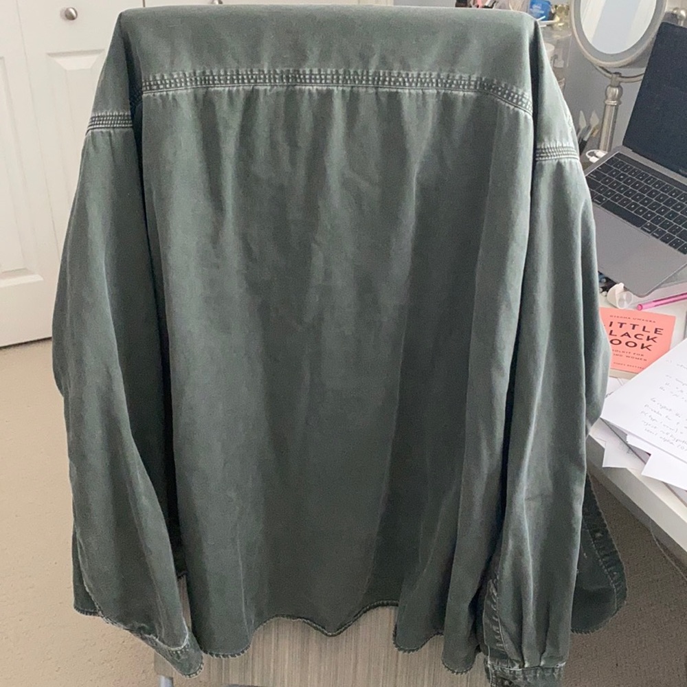 L.L. Bean Army Green Fall Jacket